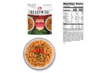 Image of ReadyWise 6 CT Case Switchback Spicy Asian Style Noodles, White, 8 x 11.25 x 9.75, RW05-014