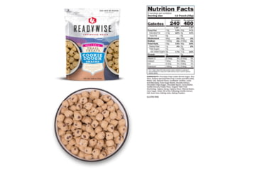 Image of ReadyWise 6 CT Case Trail Treats Cookie Dough, White, 5.75 x 11 x 8.75, RW05-013