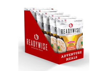 Image of ReadyWise 6 CT Case Trail Treats Mango Sticky Rice, White, 8 x 11.25 x 9.75, RW05-016