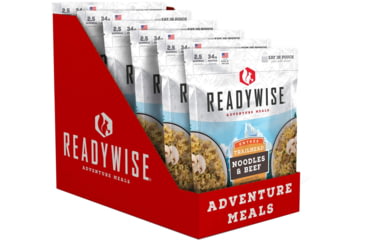 Image of ReadyWise Trailhead Noodles &amp; Beef, 6 Pack, RW05-004