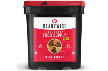Image of ReadyWise Meat Bundle, 60 Servings/20 Servings of Rice Bucket, RW07-702
