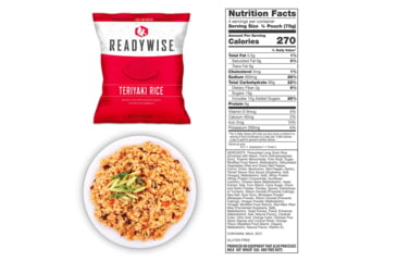 Image of ReadyWise 72 Hour Emergency Food Supply, Black, 5.25 x 10 x 9.25, RW01-142