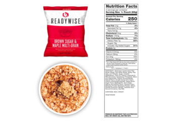 Image of ReadyWise 72 Hour Emergency Food Supply, Black, 5.25 x 10 x 9.25, RW01-142