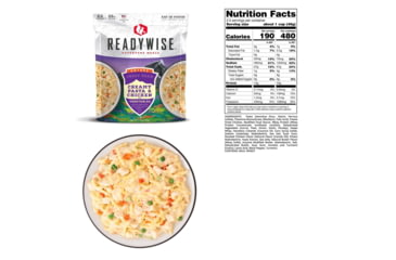 Image of ReadyWise Crest Peak Creamy Pasta &amp; Chicken, Single Pouch, RW03-906