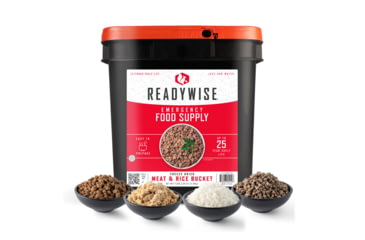 Image of ReadyWise Freeze Dried Meat / Rice Survival Bucket, RW07-704