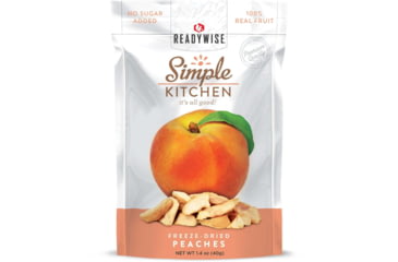 Image of ReadyWise Freeze-Dried Peaches, Single Pouch, RWSK02-008