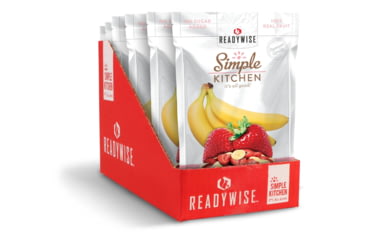 Image of ReadyWise Freeze-Dried Strawberries &amp; Bananas, 6 Pack, RWSK05-009