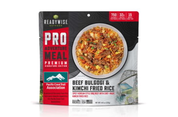 Image of ReadyWise Outdoor Pro Meal Beef Bulgogi &amp; Kimchi Fried Rice, Black, RW03-194
