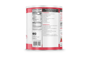 Image of ReadyWise Simple Kitchen Freeze-Dried Raspberries - 3 CT Case, 22 Serving Cans, RWSKCN06-003