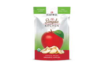 Image of ReadyWise Simple Kitchen Organic Freeze-Dried Apples, Single Pouch, RWSK02-017