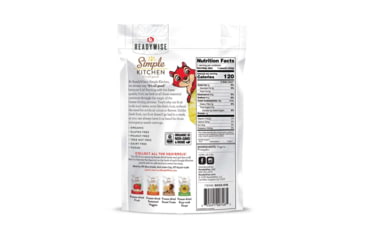Image of ReadyWise Simple Kitchen Organic Freeze-Dried Pineapples, Single Pouch, RWSK02-016