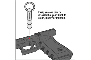 Image of Real Avid 2-in-1 Tool For Glock Disasembly &amp; Front Sight, AVGLOCK21