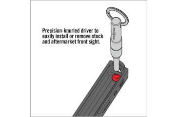 Image of Real Avid 2-in-1 Tool For Glock Disasembly &amp; Front Sight, AVGLOCK21