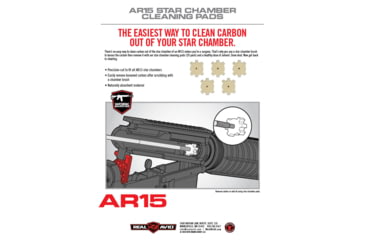 Image of Real Avid AR15 Star Chamber Cleaning Pads AVAR15CP
