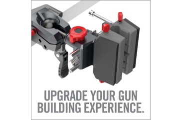 Image of Real Avid Armorers Master Gun Vise, Grey/Red, AVARAMV