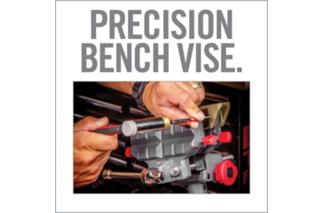 Image of Real Avid Armorers Master Gun Vise, Grey/Red, AVARAMV