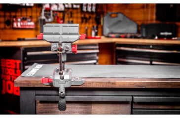 Image of Real Avid Armorers Master Gun Vise, Grey/Red, AVARAMV