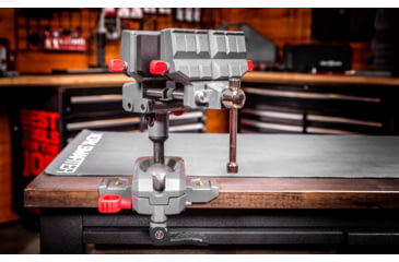 Image of Real Avid Armorers Master Gun Vise, Grey/Red, AVARAMV