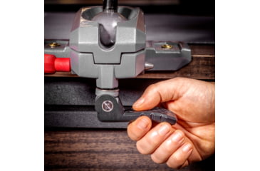 Image of Real Avid Armorers Master Gun Vise, Grey/Red, AVARAMV