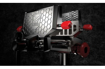 Image of Real Avid Armorers Master Gun Vise, Grey/Red, AVARAMV