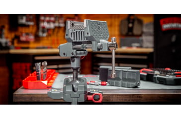 Image of Real Avid Armorers Master Gun Vise, Grey/Red, AVARAMV