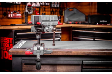 Image of Real Avid Armorers Master Gun Vise, Grey/Red, AVARAMV