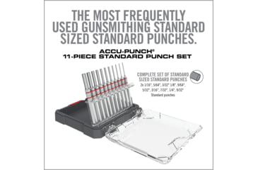 Image of Real Avid Armorers Master Hammer/Accu-Punch 11-Piece Standard Pin Punch Set, AVAMHAPS