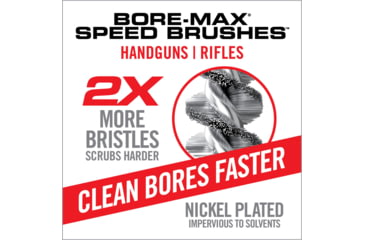 Image of Real Avid Bore-Max Speed Brushes Multi-Cal Pack, Grey, Medium, AVBMSBS