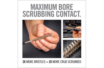 Image of Real Avid Bore-Max Speed Brushes Multi-Cal Pack, Grey, Medium, AVBMSBS