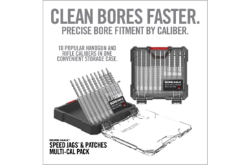 Image of Real Avid Bore-Max Speed Jags &amp; Patches Multi-Cal Pack, Grey, Medium, AVBMJAGS