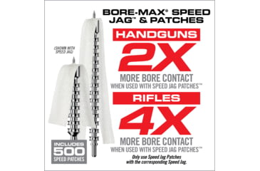 Image of Real Avid Bore-Max Speed Jags &amp; Patches Multi-Cal Pack, Grey, Medium, AVBMJAGS