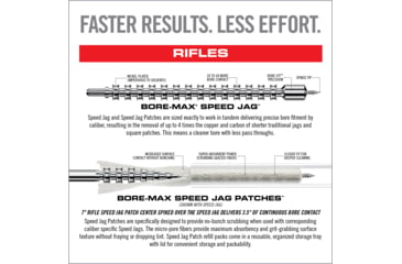 Image of Real Avid Bore-Max Speed Jags &amp; Patches Multi-Cal Pack, Grey, Medium, AVBMJAGS