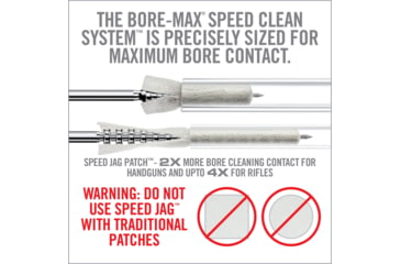 Image of Real Avid Bore-Max Speed Jags &amp; Patches Multi-Cal Pack, Grey, Medium, AVBMJAGS