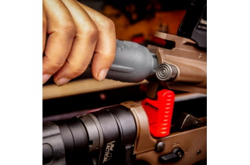 Image of Real Avid Chamber Boss Cleaning Kit - AR15, Gray/Red, AR15, AVAR15CB