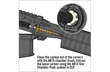 Image of Real Avid Chamber Boss Cleaning Kit - AR15, Gray/Red, AR15, AVAR15CB