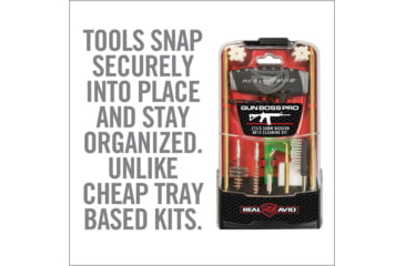 Image of OpticsPlanet Exclusive Real Avid AR15 Cleaning Pro Pack, .223/5.56, AVARCLPROPK