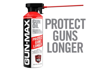 Image of Real Avid Gun Max Gun Oil 12 Oz. Aerosal Flip Up Nozzle