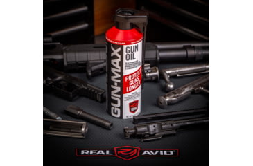 Image of Real Avid Gun Max Gun Oil 12 Oz. Aerosal Flip Up Nozzle