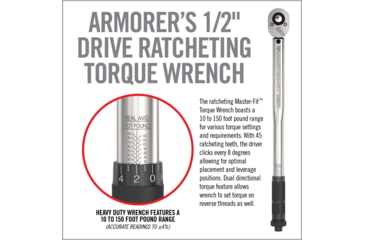 Image of Real Avid Master-Fit AR-15 Crowfoot Wrench Set, 13-Piece, Grey, AVMF13WS