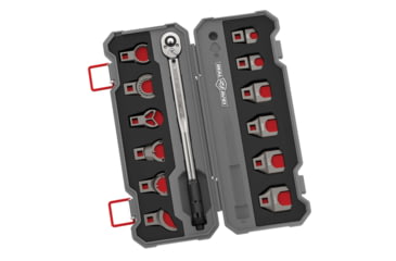 Image of Real Avid Master-Fit AR-15 Crowfoot Wrench Set, 13-Piece, Grey, AVMF13WS