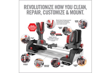 Image of Real Avid Master Gun Workstation, Grey, Black, Red, Large, AVMGWS