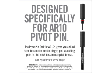 Image of Real Avid Pivot Pin Tool for AR10, Black, Small, AVAR10PPT