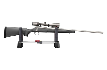 Image of Real Avid Portable Gun Cleaning Speed Stand, Grey, Red, Black, Large, AVSSFG