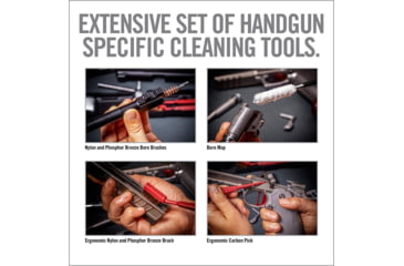 Image of Real Avid Prime-9 HG Cleaning Kit - 12 Pack, 9mm Luger Pistol, AVGCK9MM-12D