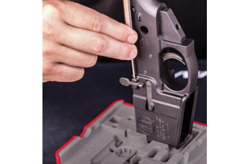 Image of Real Avid Rubberized Non-Slip AR15 Master Bench Block, AVAR15MBB