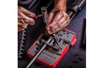 Image of Real Avid Rubberized Non-Slip AR15 Master Bench Block, AVAR15MBB