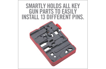 Image of Real Avid Rubberized Non-Slip AR15 Master Bench Block, AVAR15MBB