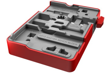 Image of Real Avid Rubberized Non-Slip AR15 Master Bench Block, AVAR15MBB