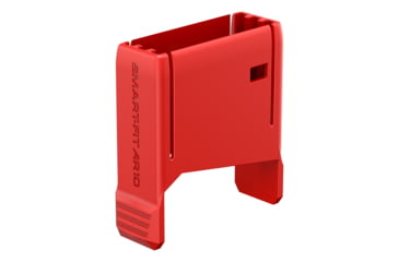 Image of Real Avid Smart-Fit AR15 Vise Block with Sleeve for AR10, Grey, Red, Medium, AV1015SFVB