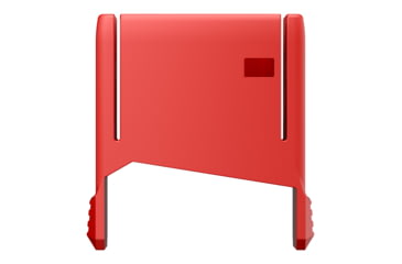 Image of Real Avid Smart-Fit AR15 Vise Block with Sleeve for AR10, Grey, Red, Medium, AV1015SFVB